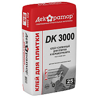 Клей ДЕКОРАТОР ДК3000 25кг